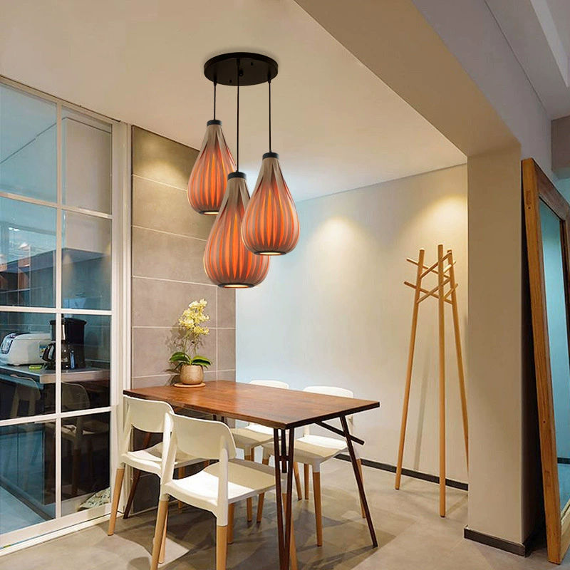 Rattan Chandelier Handmade Pendant Lamp