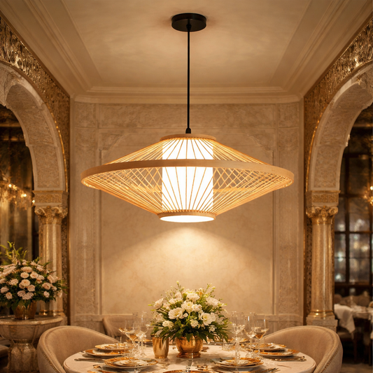 Bamboo Basket Pendant Rattan Lights for your space