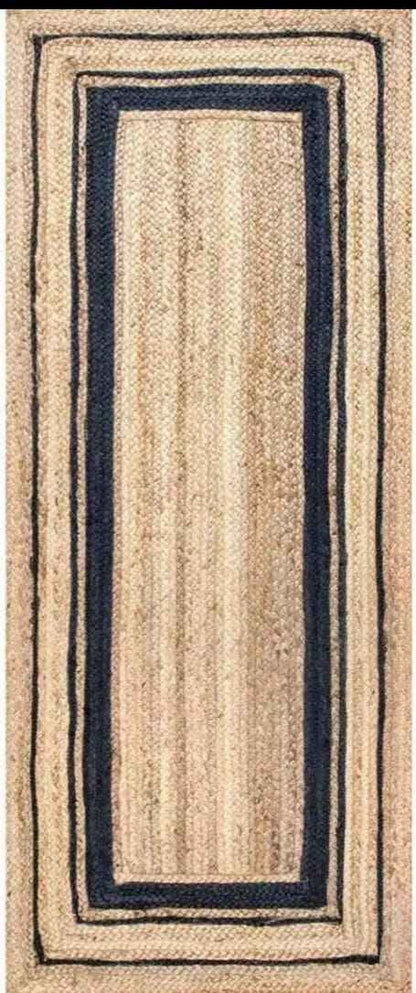 Handmade Jute carpet rustic modern look