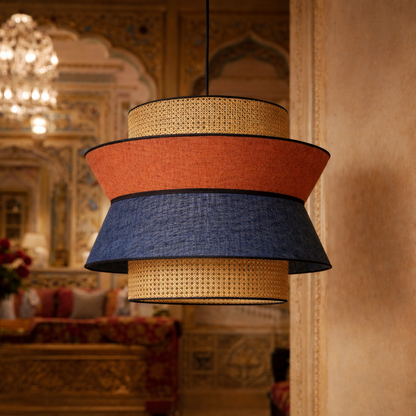 Japanese Ceiling Light Chandelier Rattan Lamp for your space