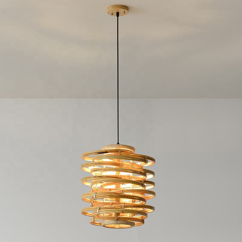 Bamboo Basket Light Rattan