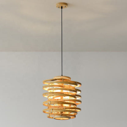 Bamboo Basket Light Rattan