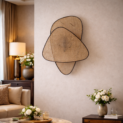 Handmade Cane Wall Lamp | Rattan Wall Lamp for house and hotel