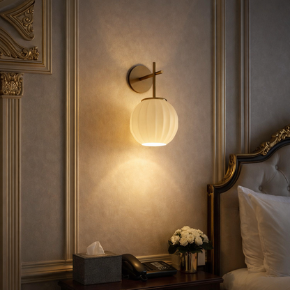 Fabric Wall Lamp |  Japanese Style lamp for Hotel, Residential