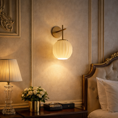Fabric Wall Lamp |  Japanese Style lamp for Hotel, Residential