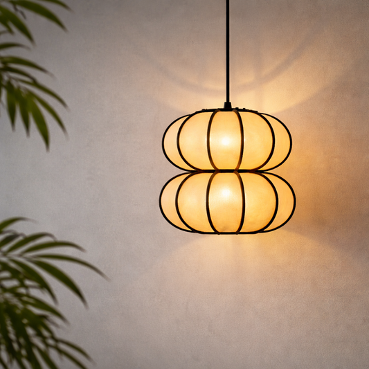 Korean style Handmade fabric Pendant Light for your home | FL-e