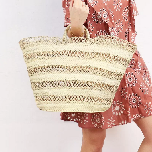 Fashionable Vintage Basket Bag