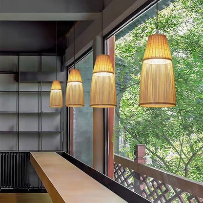 Bamboo Lamp chandilar
