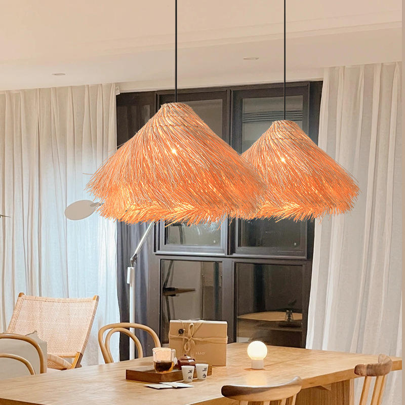 Handmade Hanging Light Bamboo