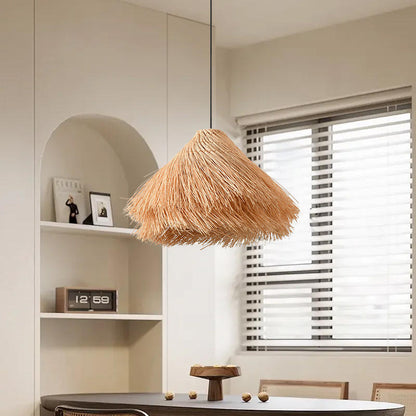Handmade Hanging Light Bamboo