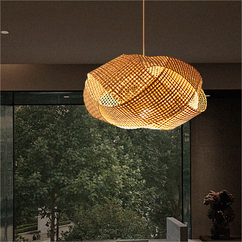 High-quality Bamboo Weaving Pendant Light for your place