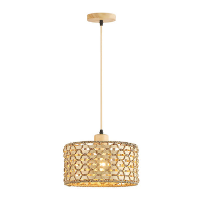 Rattan Chandelier