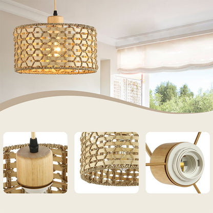 Rattan Chandelier