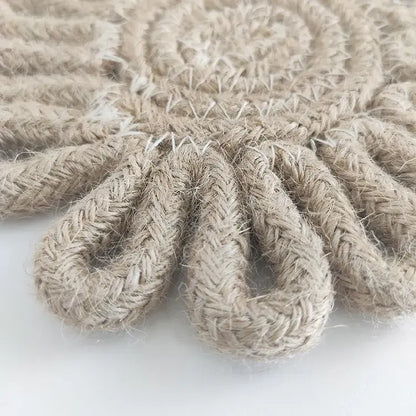 Jute Coasters set of 2