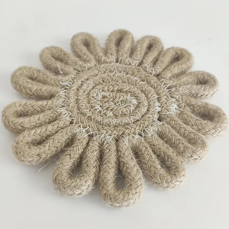 Jute Coasters set of 2