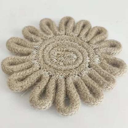 Jute Coasters set of 2