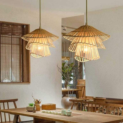 3 Tier Handmade Creative Bamboo Light