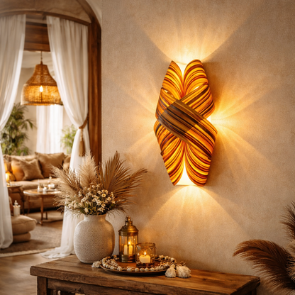 Bamboo Wall Lamp For your space | Rattan Wall Light | WL-1s