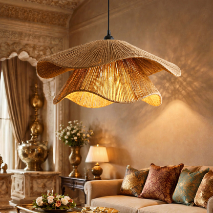 Double Hemp Rope Chandelier | Creative Design Pendant Light WL-1x