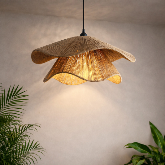 Double Hemp Rope Chandelier | Creative Design Pendant Light WL-1x