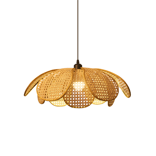 Pendant Lamp Rattan Chandelier