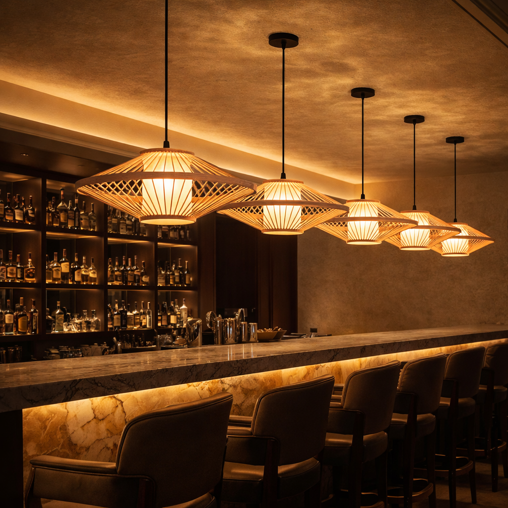 Bamboo Basket Pendant Rattan Lights for your space