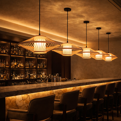 Bamboo Basket Pendant Rattan Lights for your space