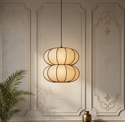 Korean style Handmade fabric Pendant Light for your home | FL-e