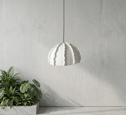 Minimalist Sculptural Pendant Lamp for Modern Aesthetic Home Decor & Restaurants