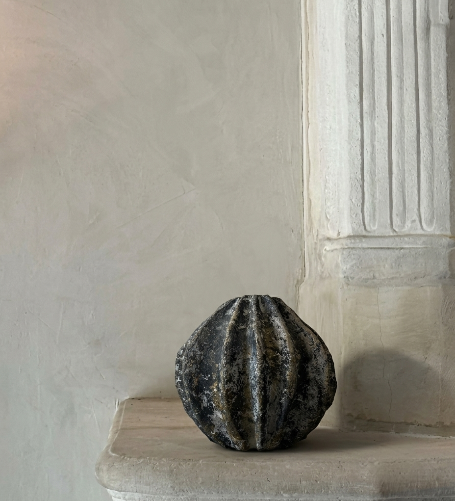 Handmade Textured Flower Vase | Designer Decorative Table Accent for Home & Events